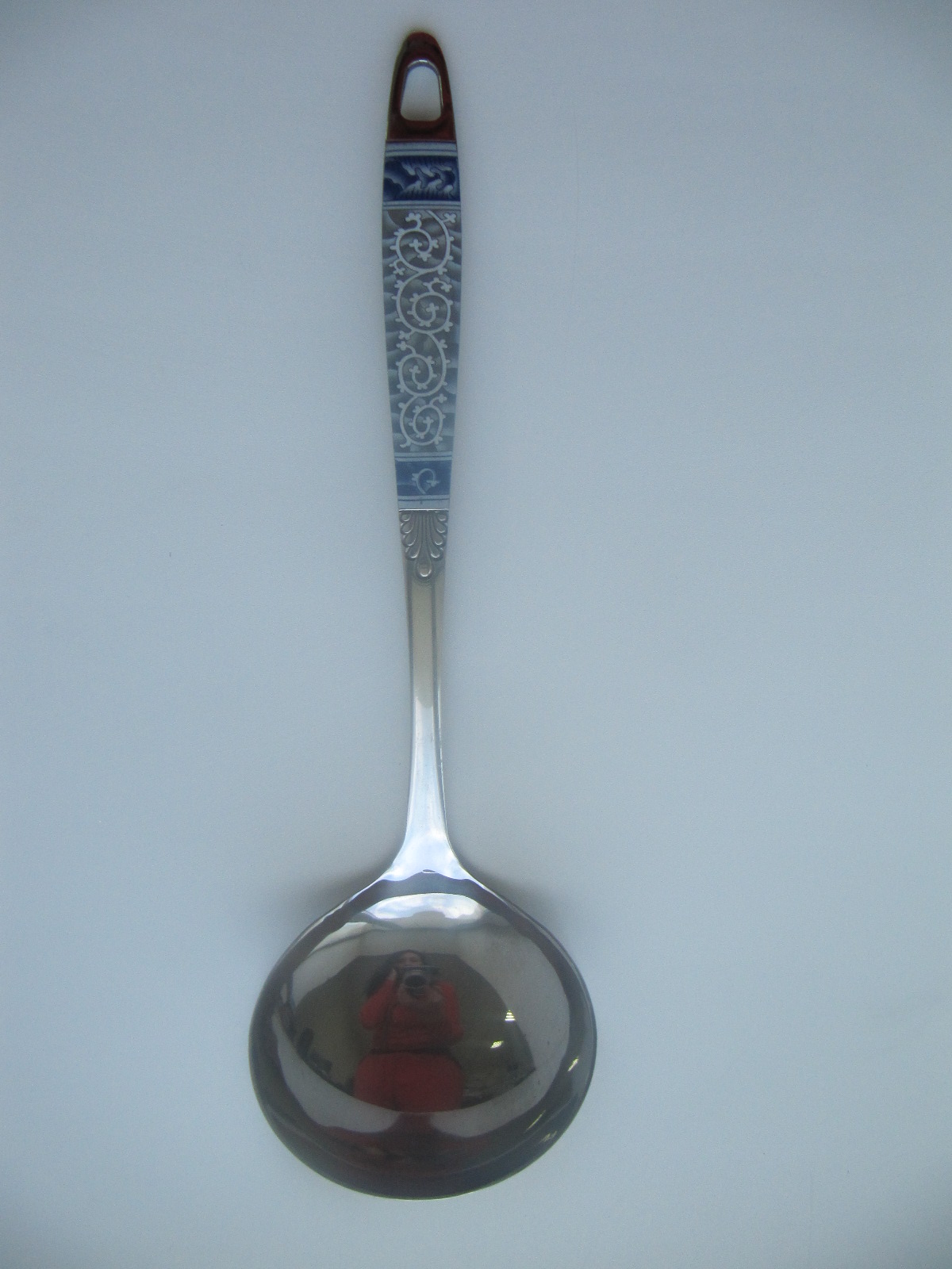 Поварежка синяя 31 см  №140/240/