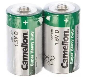Элемент питания Camelion HEAVY DUTY Green R20/316  4S