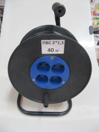 Удлинитель 40 м на катушке/1/