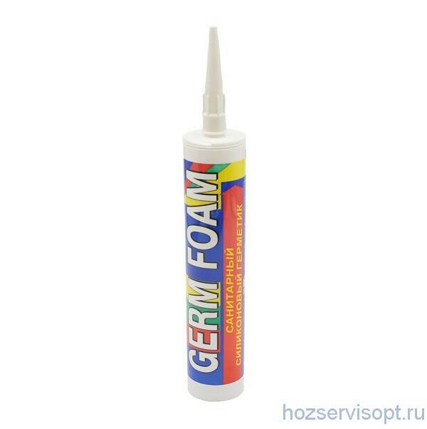 Герметик силикон. санитарный.&quot;GERM FOAM&quot; ПРОЗ 280 ml